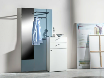 SINA 5 - Hallway unit with mirror by Sudbrock Möbelhandwerk - view 2